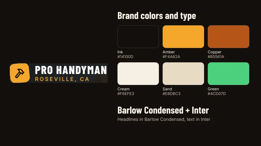 PRO Handyman: Brand and style